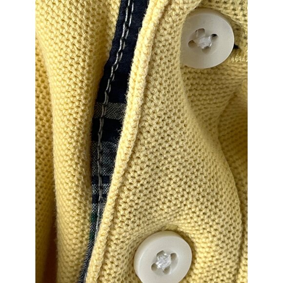 Gymboree Boys 4T Yellow Polo Shirt Plaid Dog Graphic Short Sleeve Cotton Top - Picture 4 of 7